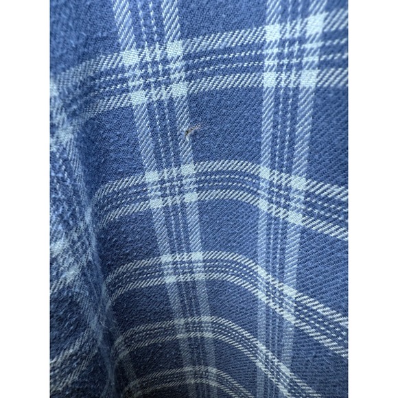 Levi's Men's XL Blue Plaid Flannel Classic Casual Style - Picture 5 of 6